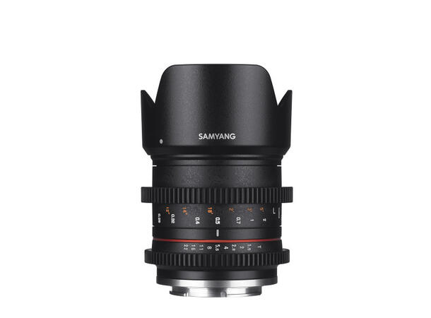 Samyang 21mm T1.5 CS VDSLR Fujifilm X Video-optikk for speilløse kamera